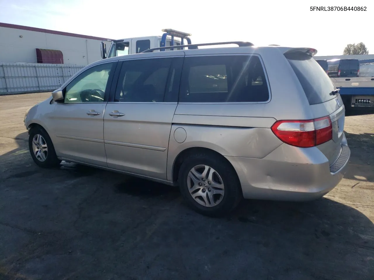 2006 Honda Odyssey Exl VIN: 5FNRL38706B440862 Lot: 79101664