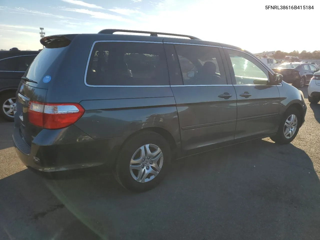 2006 Honda Odyssey Exl VIN: 5FNRL38616B415184 Lot: 79730634