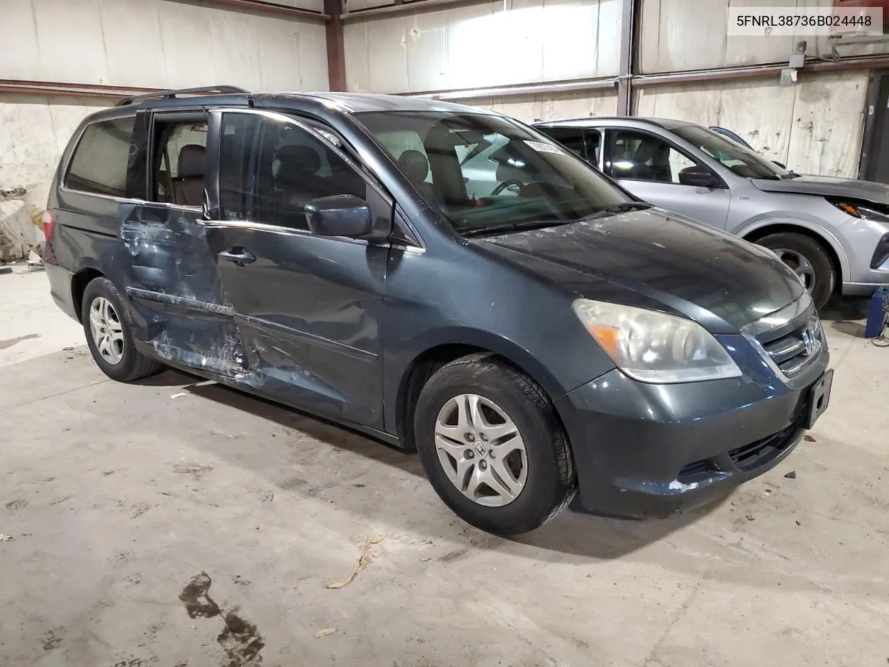 2006 Honda Odyssey Exl VIN: 5FNRL38736B024448 Lot: 79897454