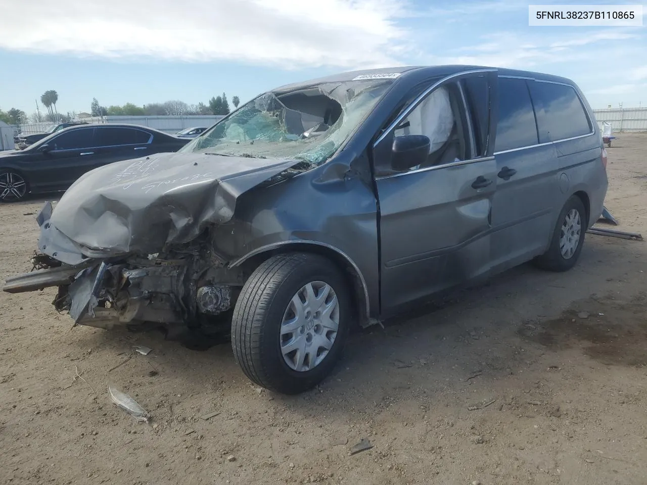 5FNRL38237B110865 2007 Honda Odyssey Lx