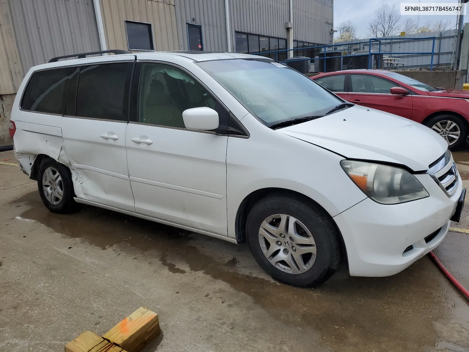 2007 Honda Odyssey Exl VIN: 5FNRL38717B456747 Lot: 49238184