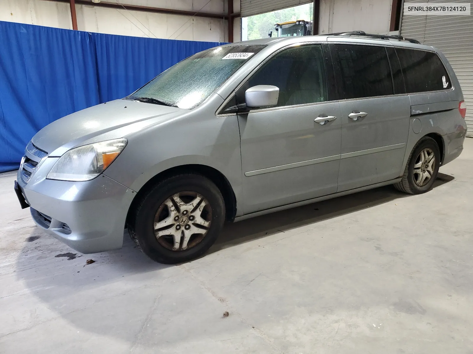 2007 Honda Odyssey Ex VIN: 5FNRL384X7B124120 Lot: 52853934