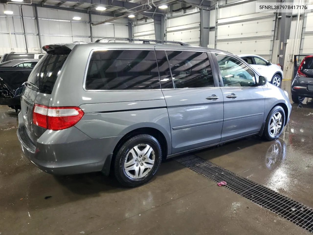 5FNRL38797B417176 2007 Honda Odyssey Exl