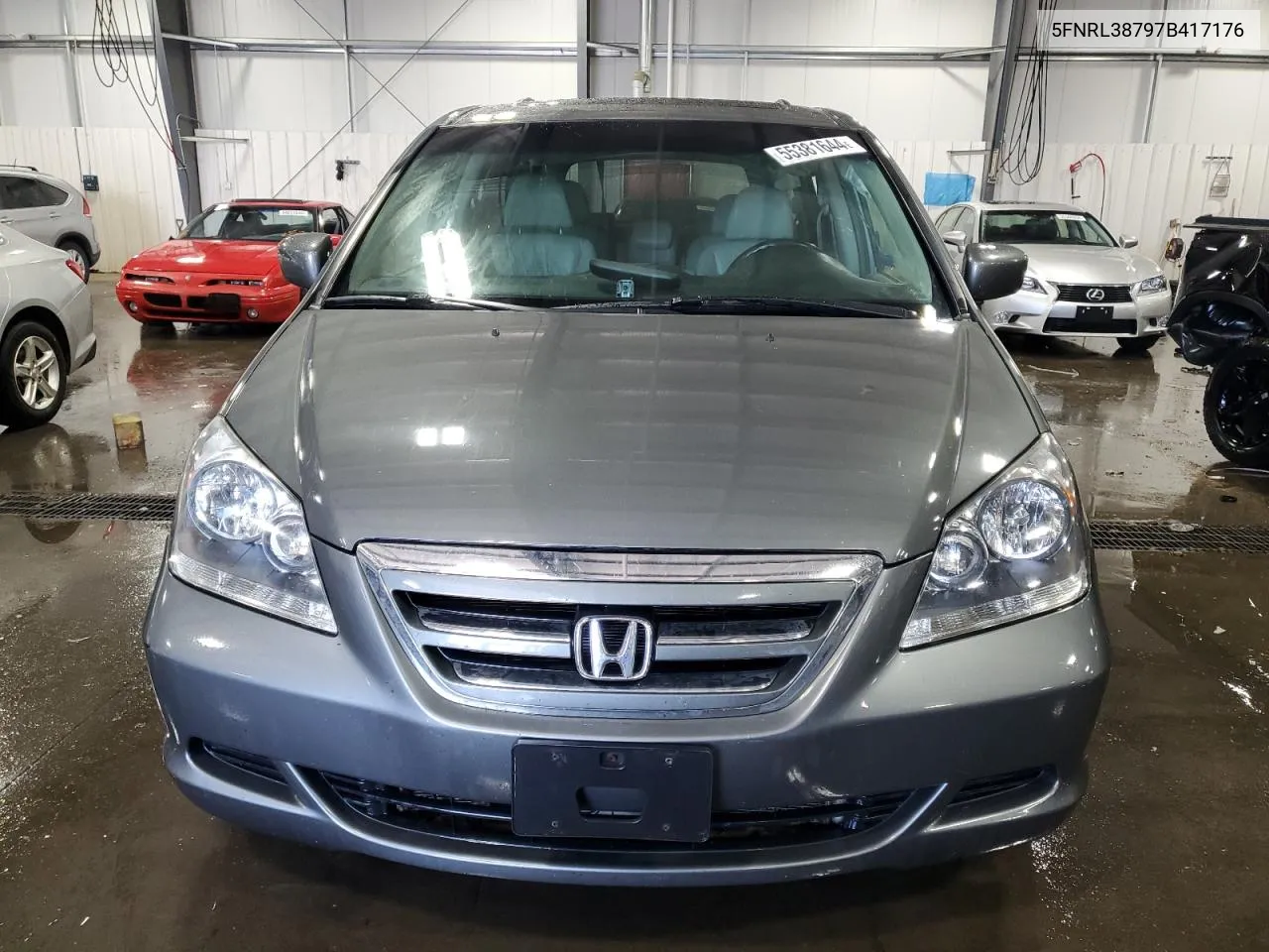 5FNRL38797B417176 2007 Honda Odyssey Exl