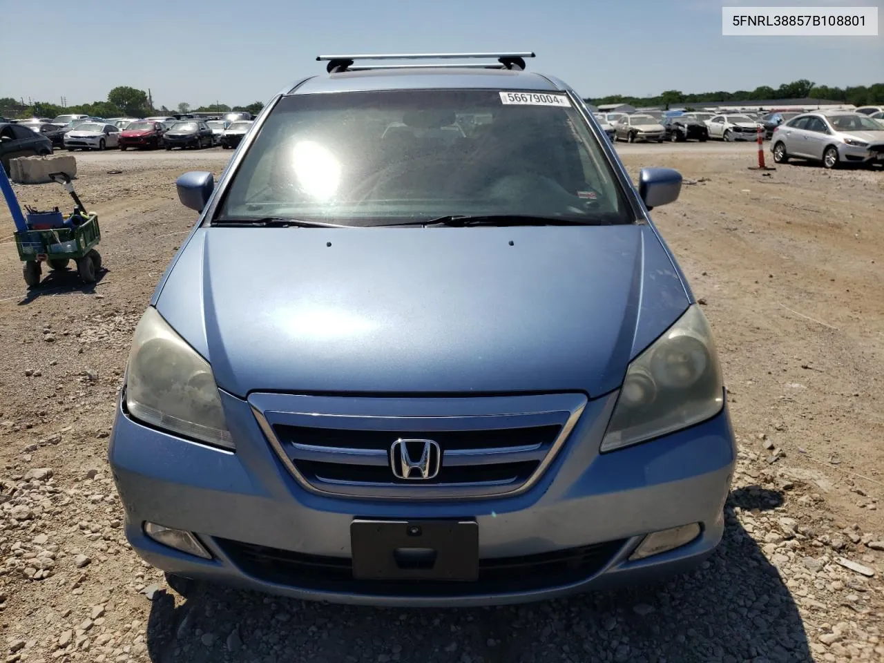 5FNRL38857B108801 2007 Honda Odyssey Touring