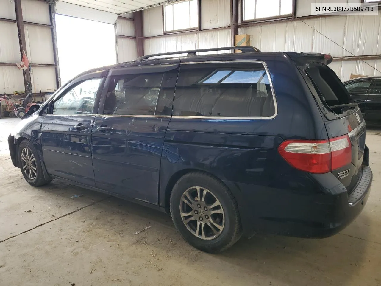 2007 Honda Odyssey Touring VIN: 5FNRL38877B509718 Lot: 58626474