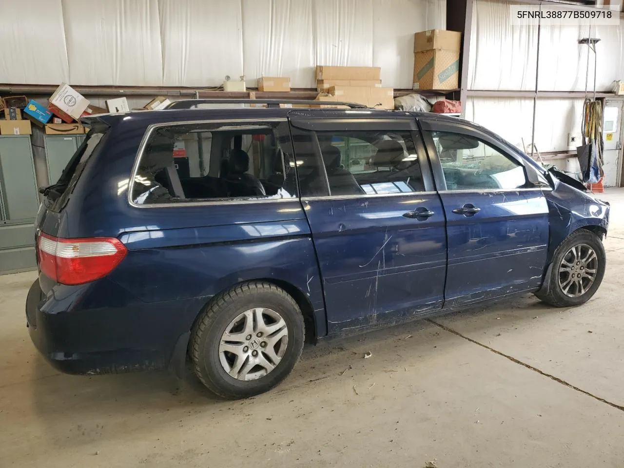 5FNRL38877B509718 2007 Honda Odyssey Touring