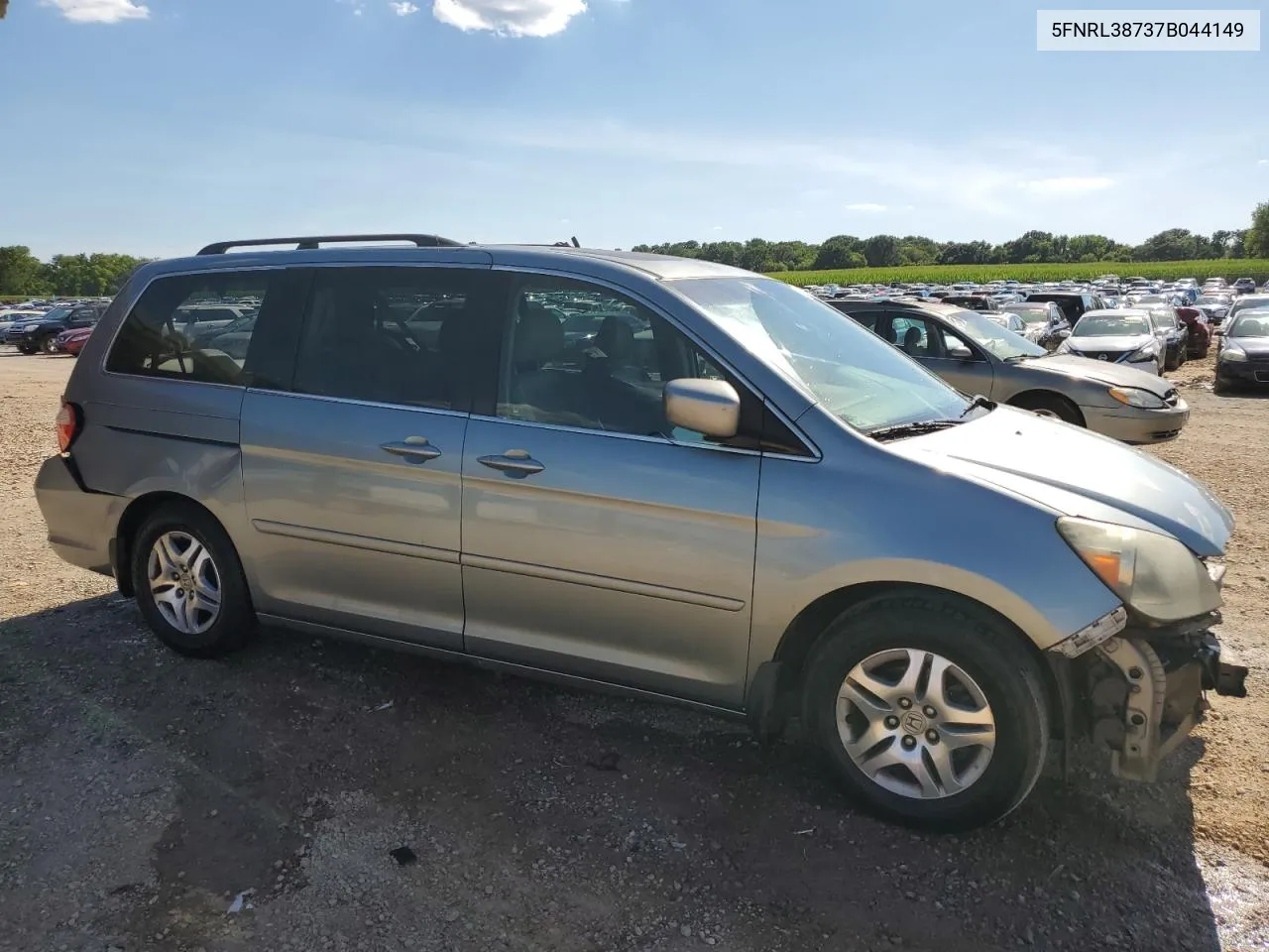 2007 Honda Odyssey Exl VIN: 5FNRL38737B044149 Lot: 58660704