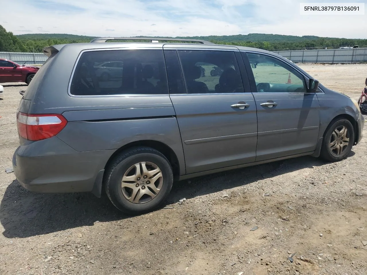 5FNRL38797B136091 2007 Honda Odyssey Exl