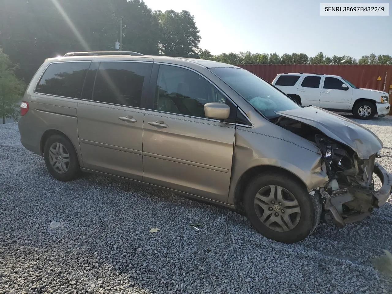 5FNRL38697B432249 2007 Honda Odyssey Exl