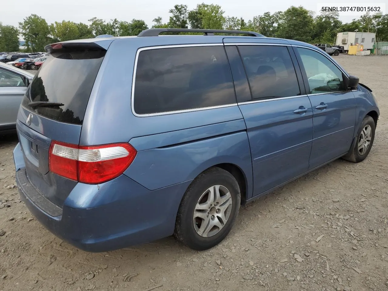 2007 Honda Odyssey Exl VIN: 5FNRL38747B015632 Lot: 62755074