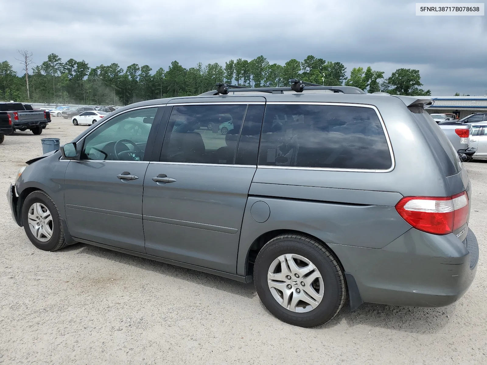 2007 Honda Odyssey Exl VIN: 5FNRL38717B078638 Lot: 62799884