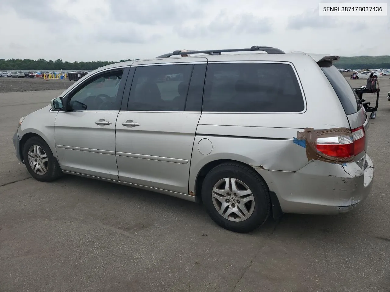 5FNRL38747B037436 2007 Honda Odyssey Exl