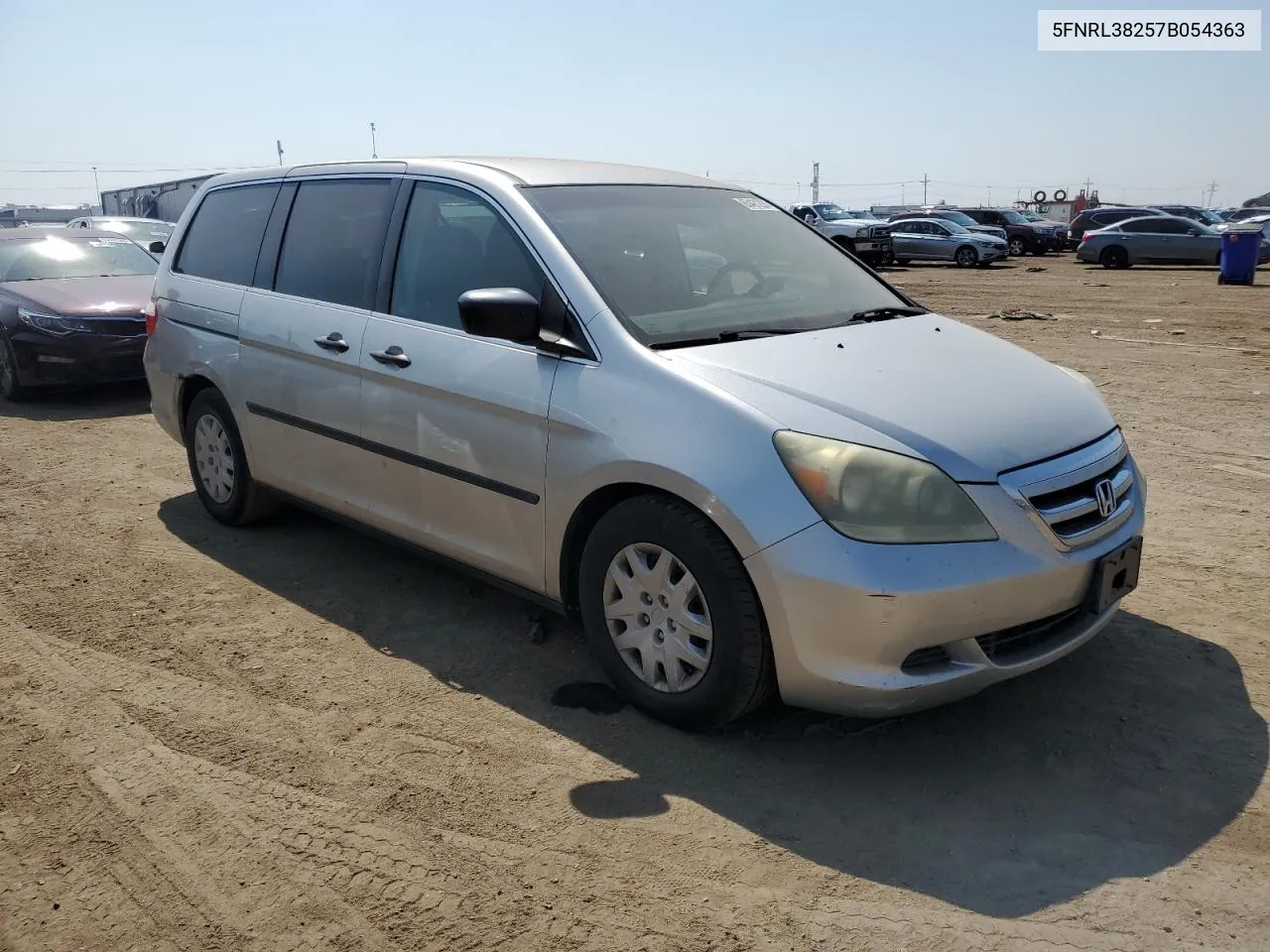 2007 Honda Odyssey Lx VIN: 5FNRL38257B054363 Lot: 65421224