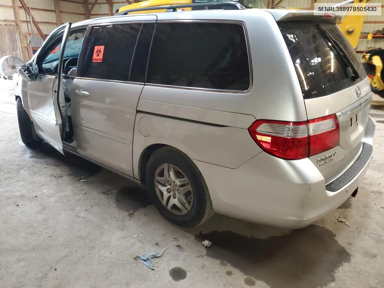 5FNRL38897B505430 2007 Honda Odyssey Touring