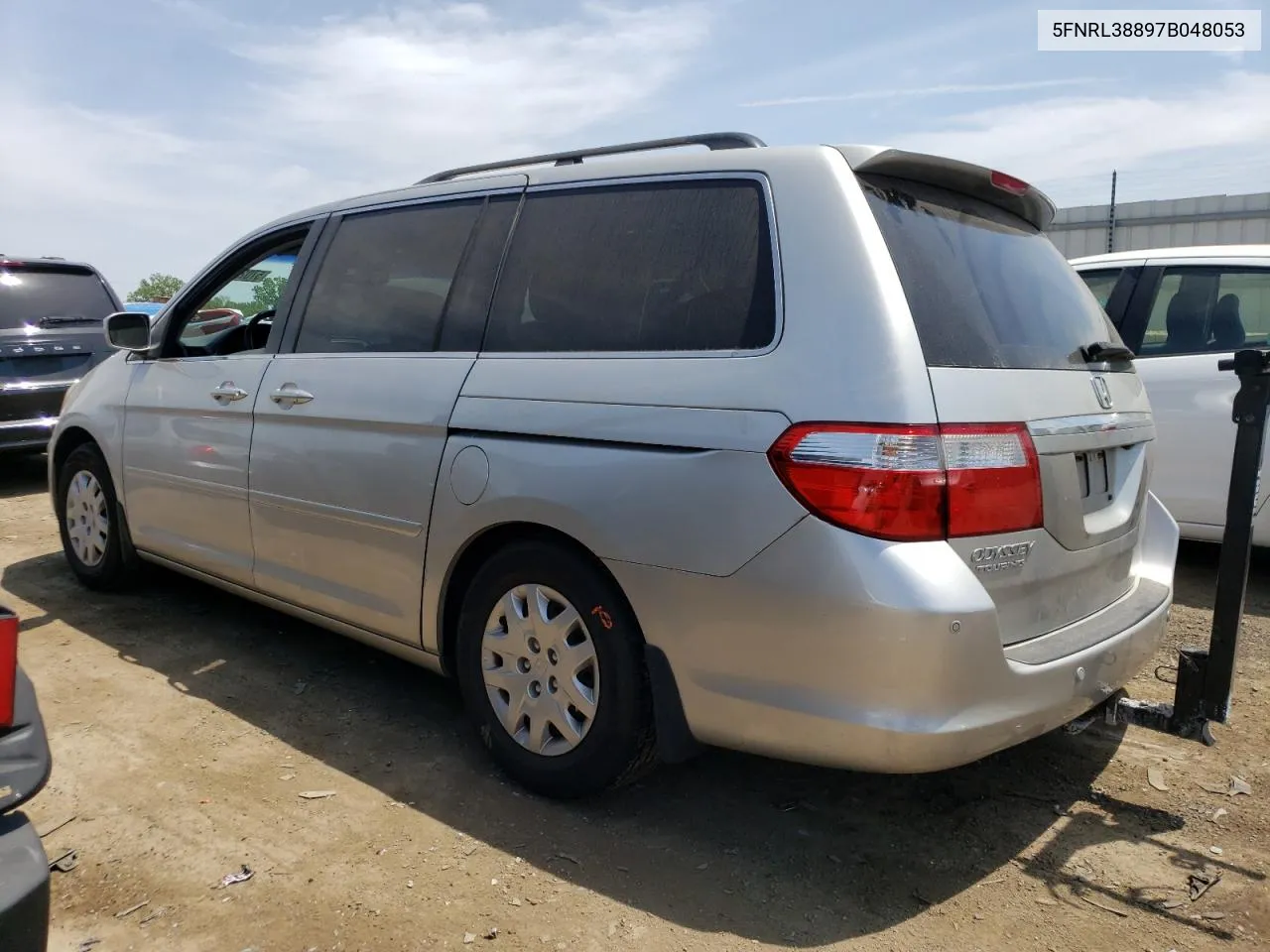 2007 Honda Odyssey Touring VIN: 5FNRL38897B048053 Lot: 65939164