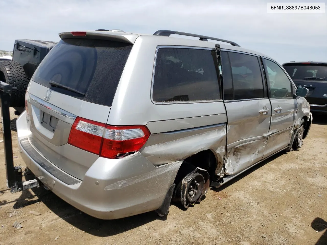 5FNRL38897B048053 2007 Honda Odyssey Touring