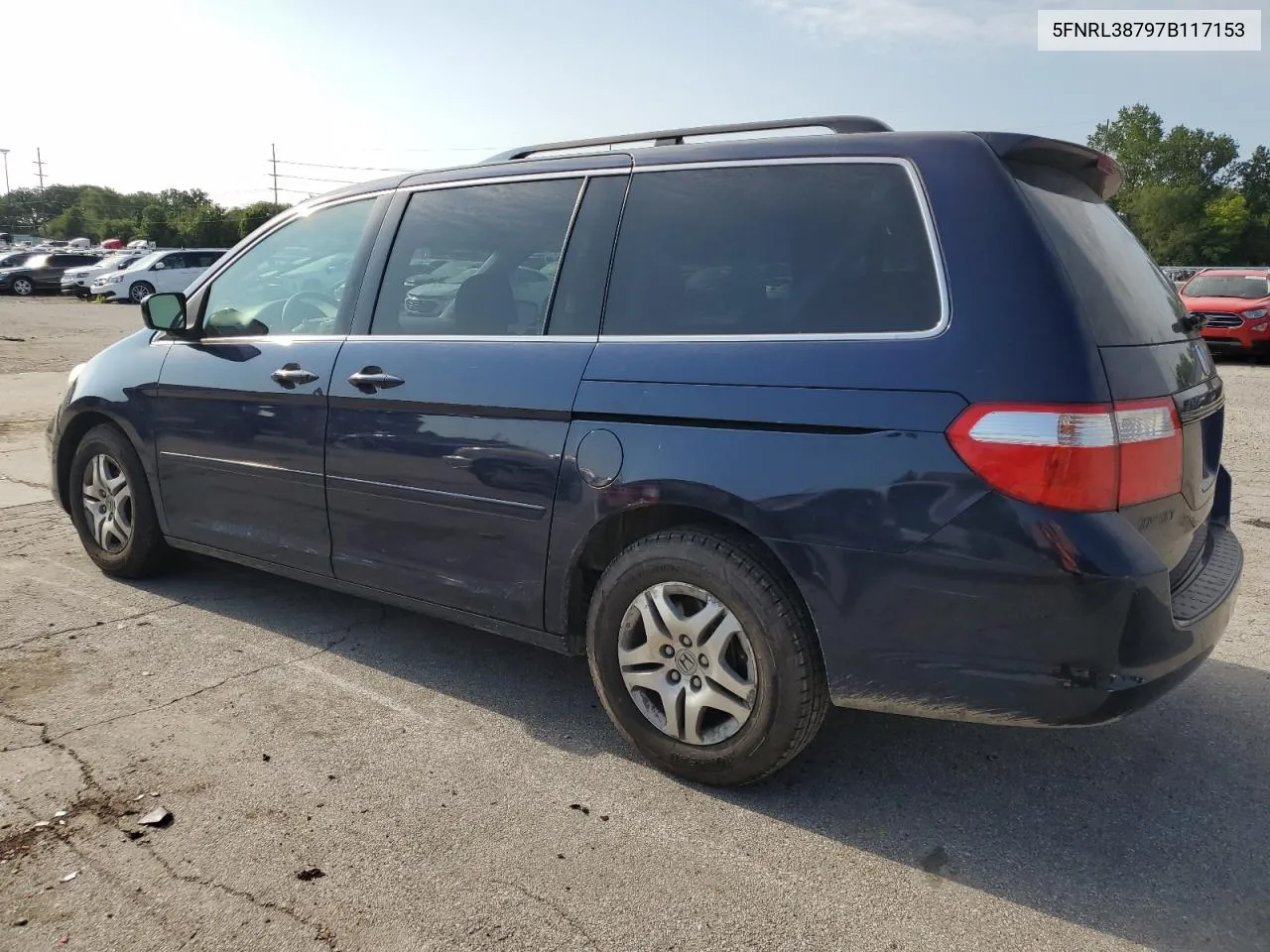 5FNRL38797B117153 2007 Honda Odyssey Exl