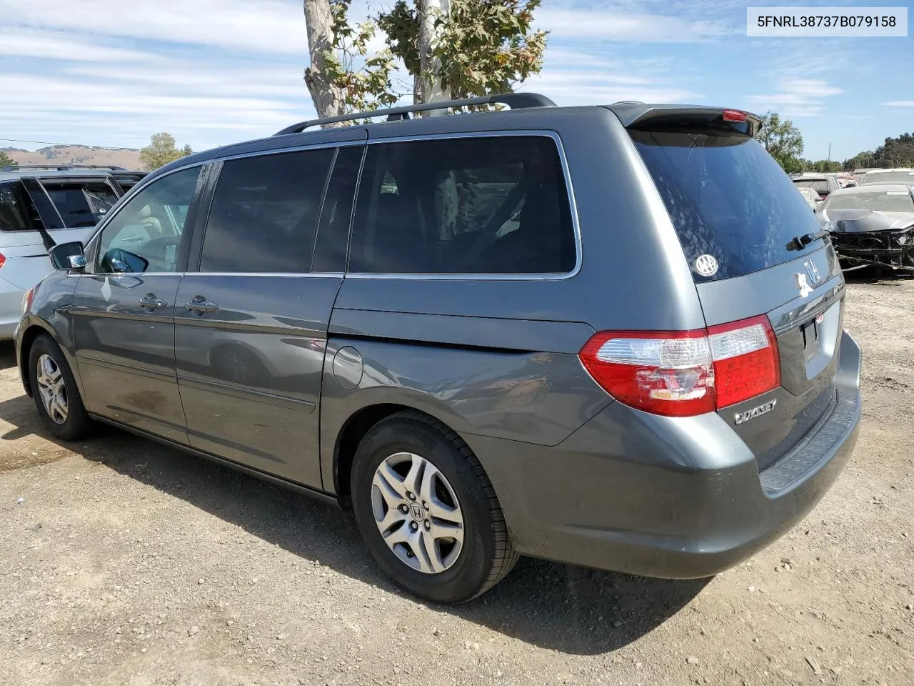 2007 Honda Odyssey Exl VIN: 5FNRL38737B079158 Lot: 66941604