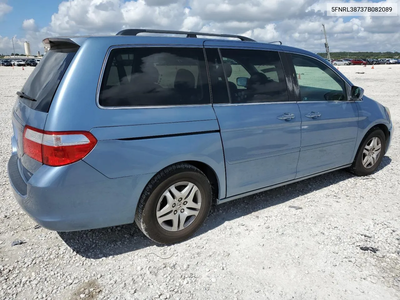 5FNRL38737B082089 2007 Honda Odyssey Exl