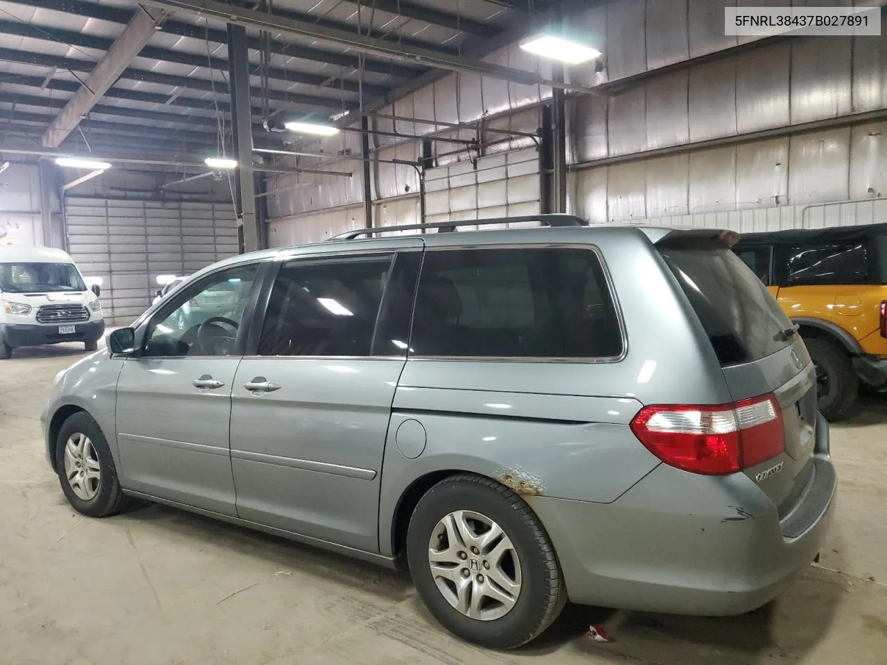 2007 Honda Odyssey Ex VIN: 5FNRL38437B027891 Lot: 67459484