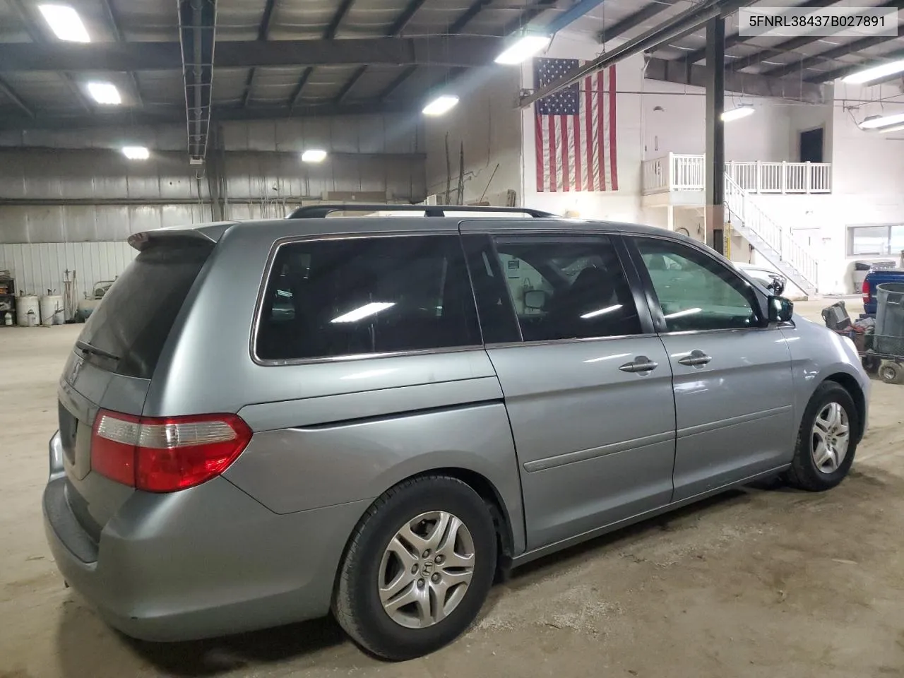 2007 Honda Odyssey Ex VIN: 5FNRL38437B027891 Lot: 67459484