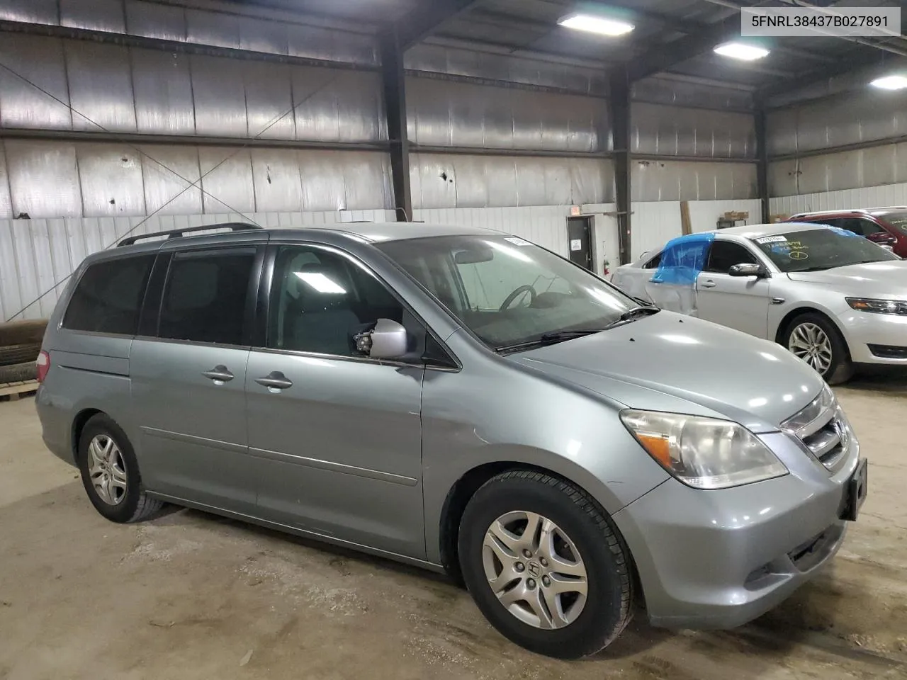 2007 Honda Odyssey Ex VIN: 5FNRL38437B027891 Lot: 67459484