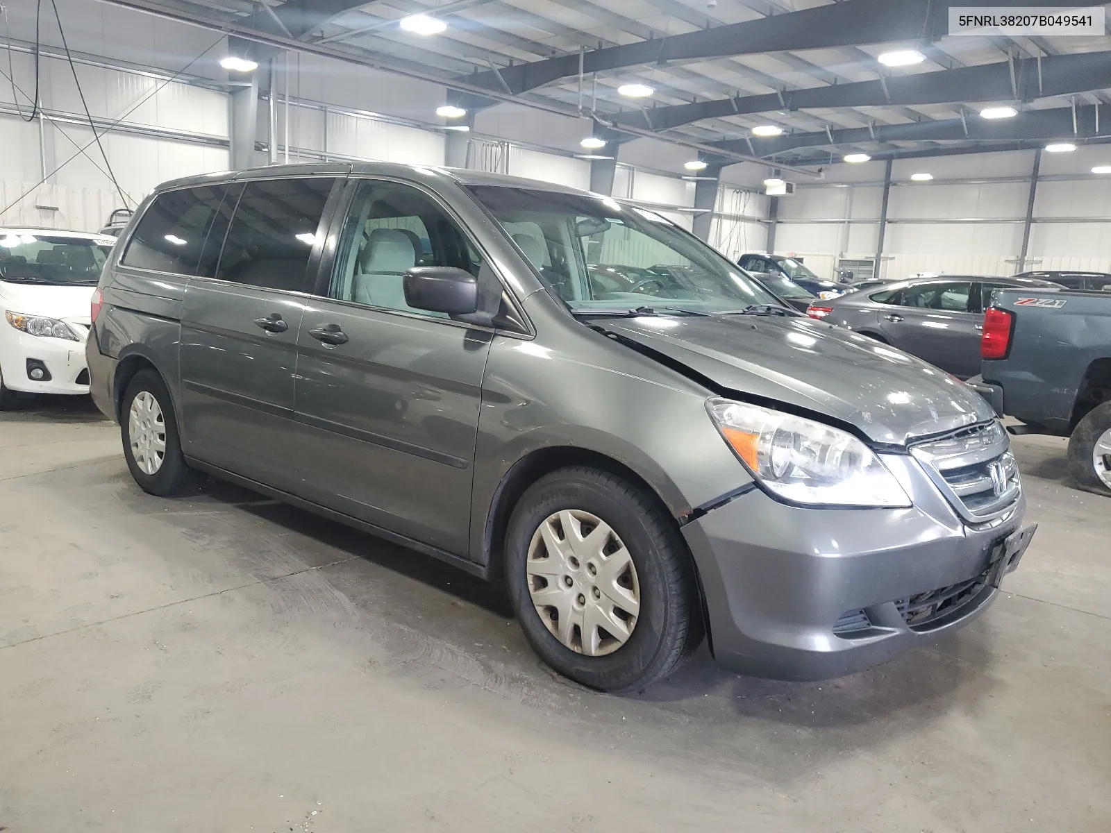 2007 Honda Odyssey Lx VIN: 5FNRL38207B049541 Lot: 67733384