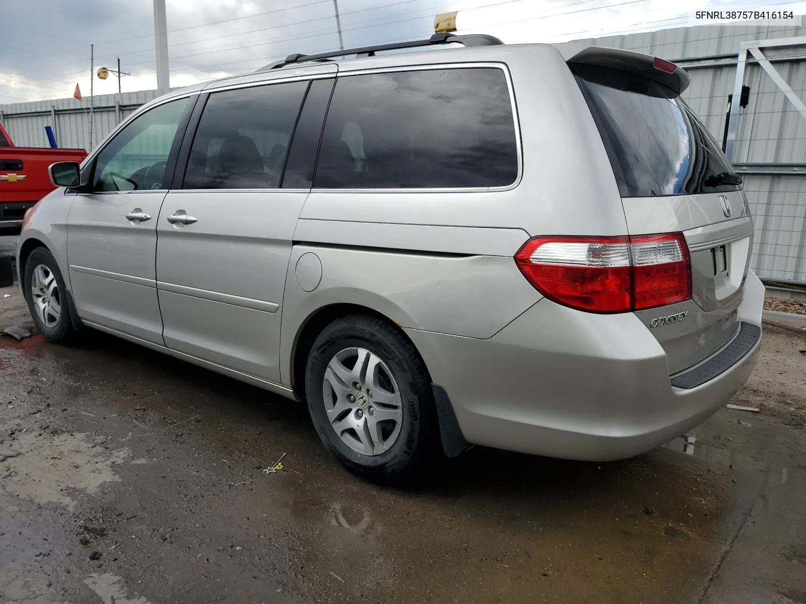 2007 Honda Odyssey Exl VIN: 5FNRL38757B416154 Lot: 67842474