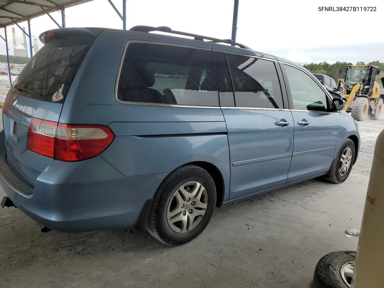 2007 Honda Odyssey Ex VIN: 5FNRL38427B119722 Lot: 68678474