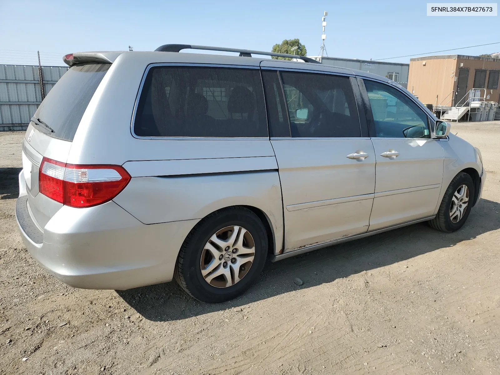 2007 Honda Odyssey Ex VIN: 5FNRL384X7B427673 Lot: 68753114