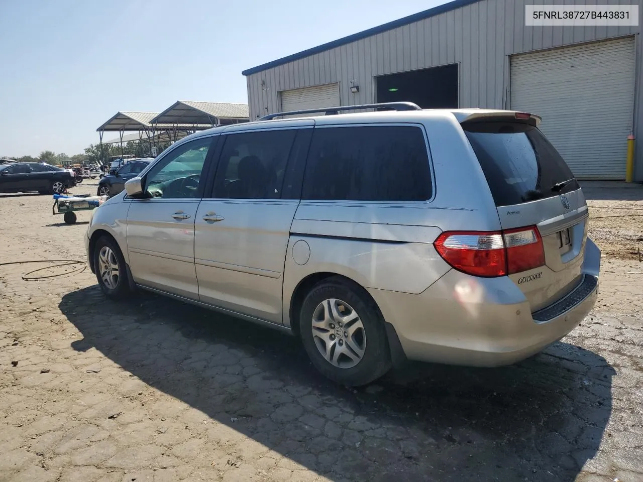 5FNRL38727B443831 2007 Honda Odyssey Exl