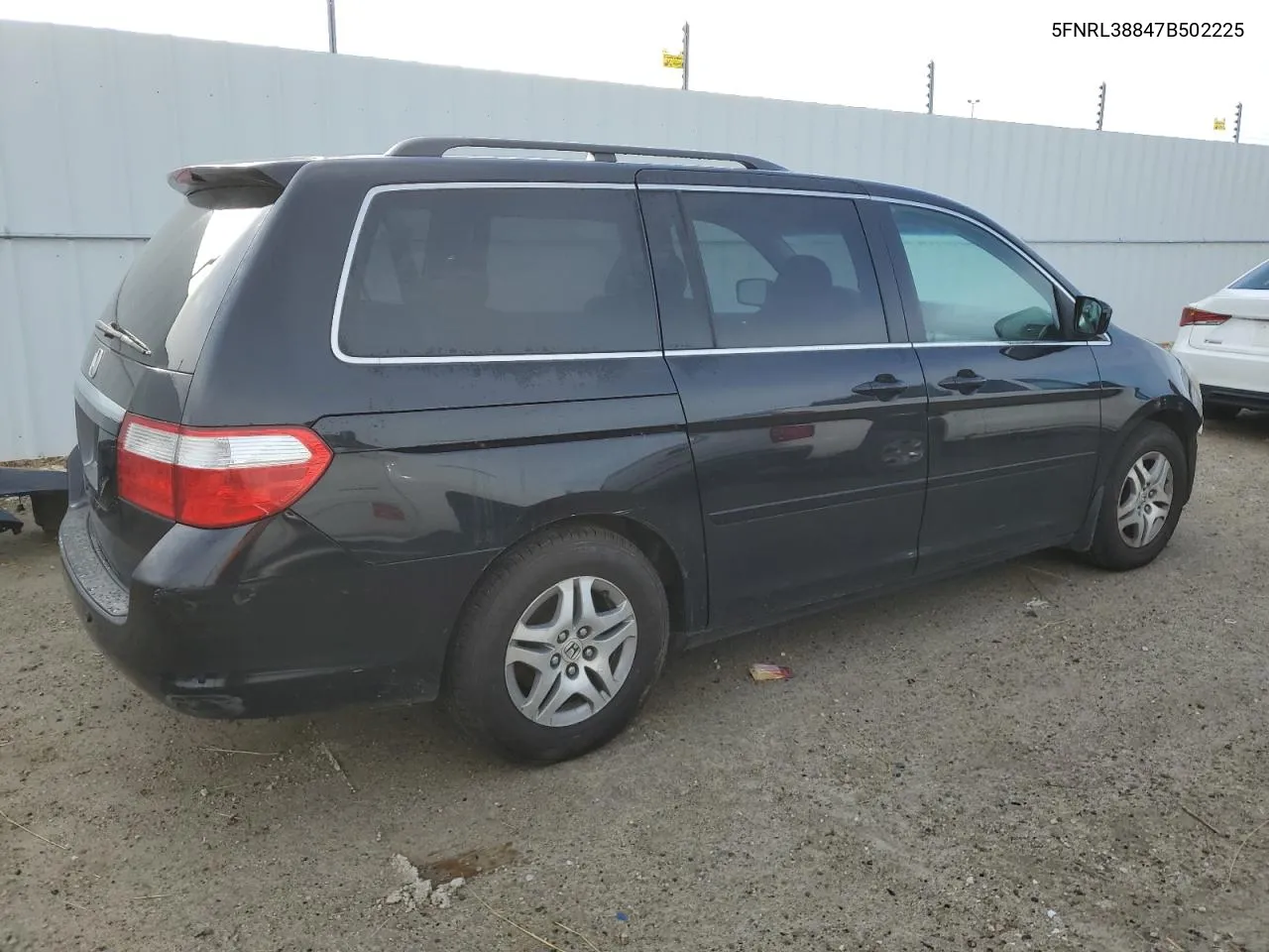 2007 Honda Odyssey Touring VIN: 5FNRL38847B502225 Lot: 69250814