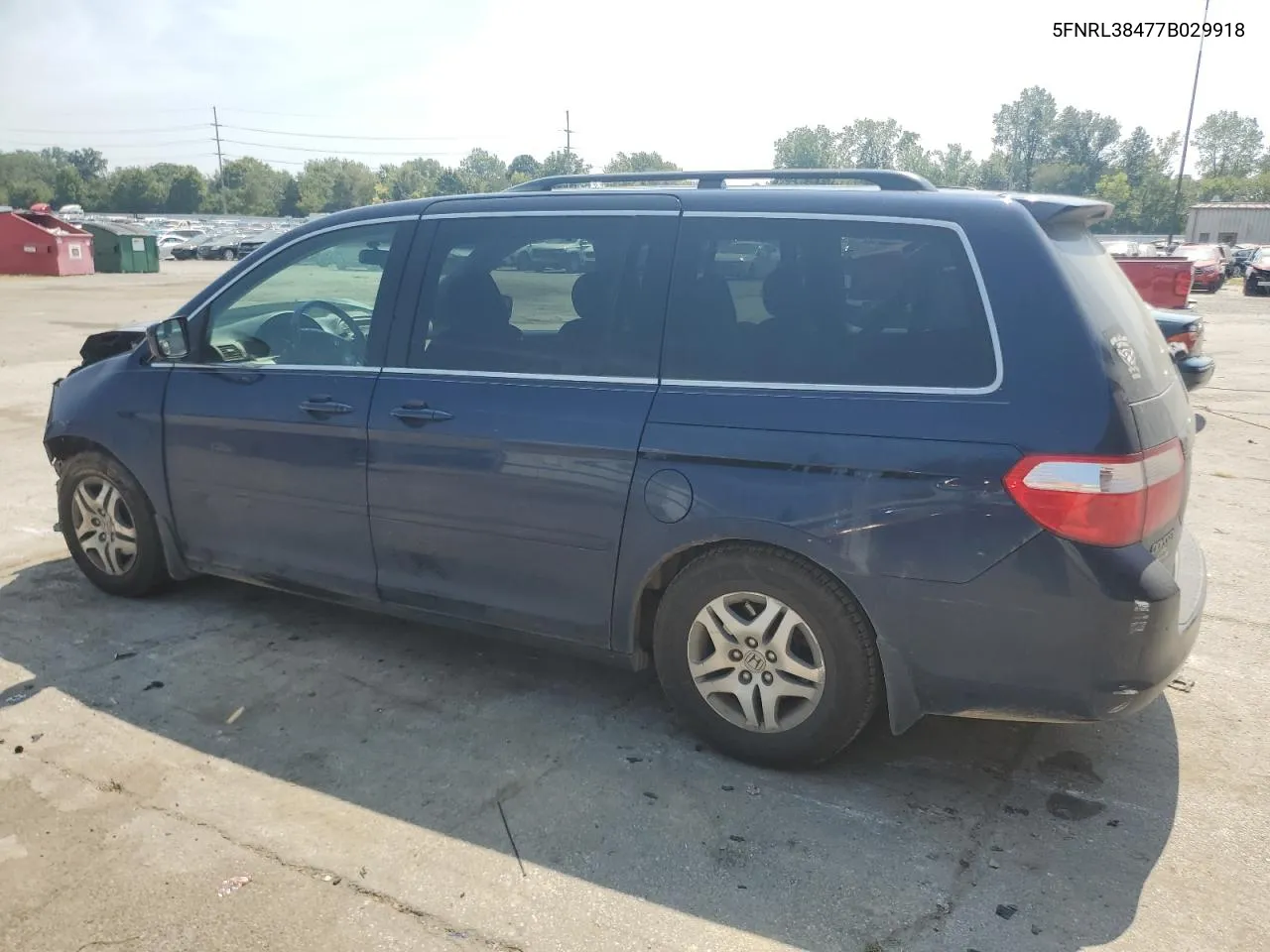 2007 Honda Odyssey Ex VIN: 5FNRL38477B029918 Lot: 69282154