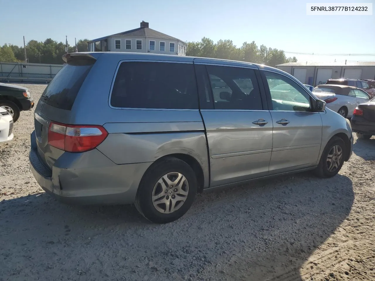 5FNRL38777B124232 2007 Honda Odyssey Exl