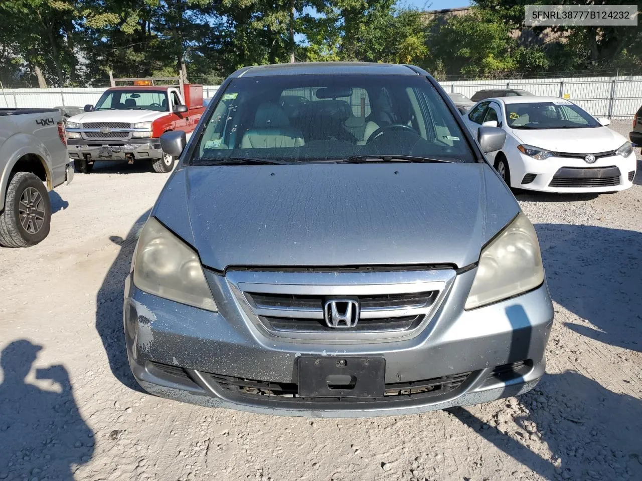 5FNRL38777B124232 2007 Honda Odyssey Exl