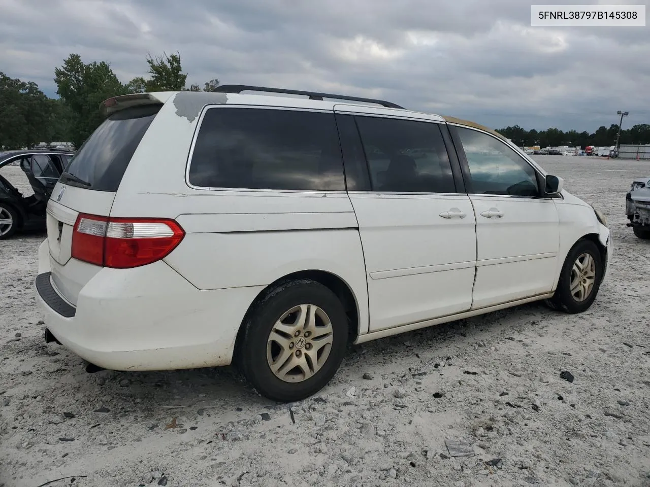 5FNRL38797B145308 2007 Honda Odyssey Exl