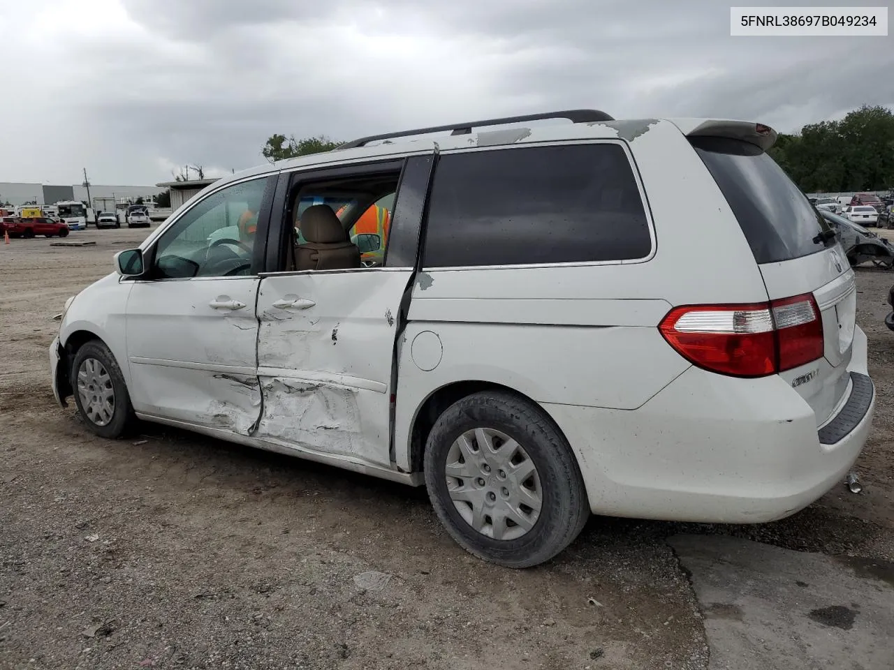 2007 Honda Odyssey Exl VIN: 5FNRL38697B049234 Lot: 70143364