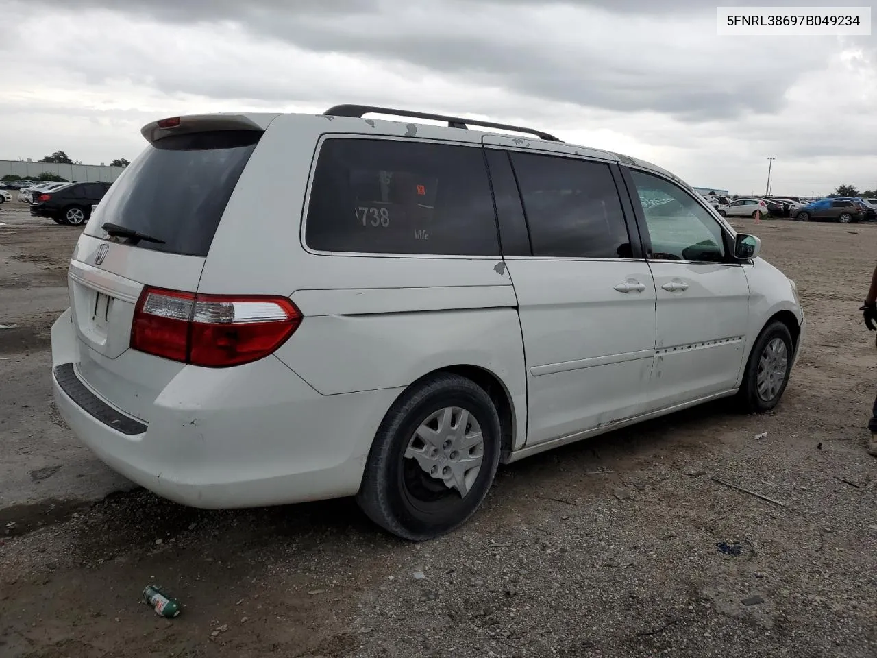 5FNRL38697B049234 2007 Honda Odyssey Exl