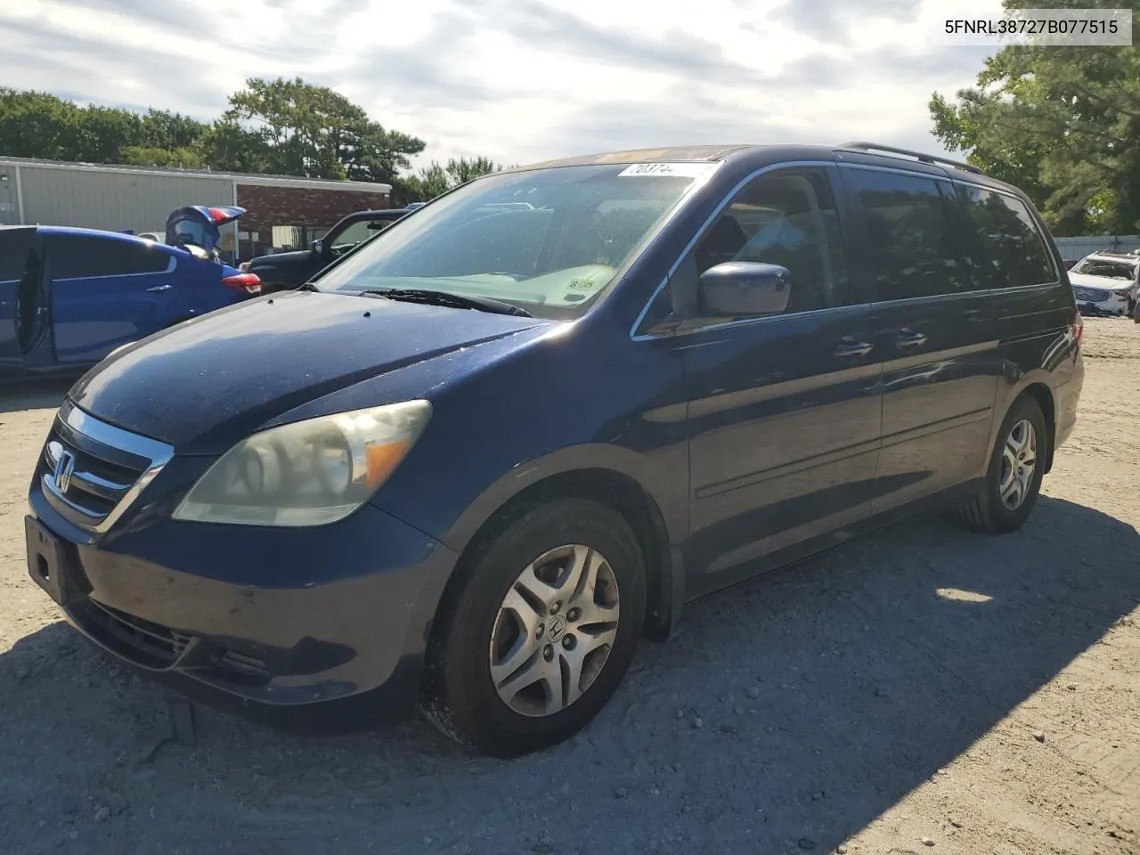 5FNRL38727B077515 2007 Honda Odyssey Exl