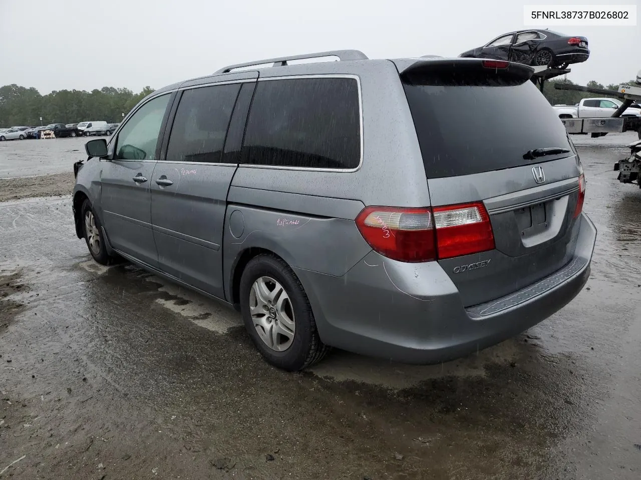 5FNRL38737B026802 2007 Honda Odyssey Exl