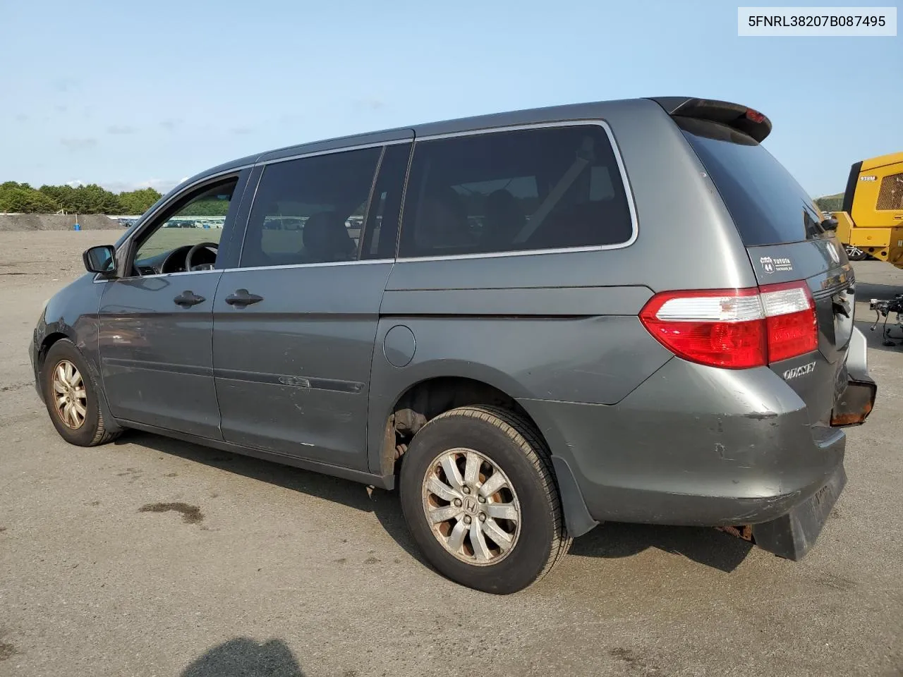 2007 Honda Odyssey Lx VIN: 5FNRL38207B087495 Lot: 71291464