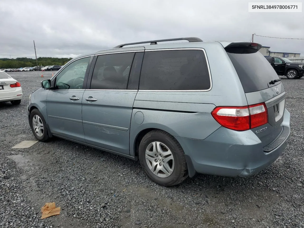 2007 Honda Odyssey Ex VIN: 5FNRL38497B006771 Lot: 71977924