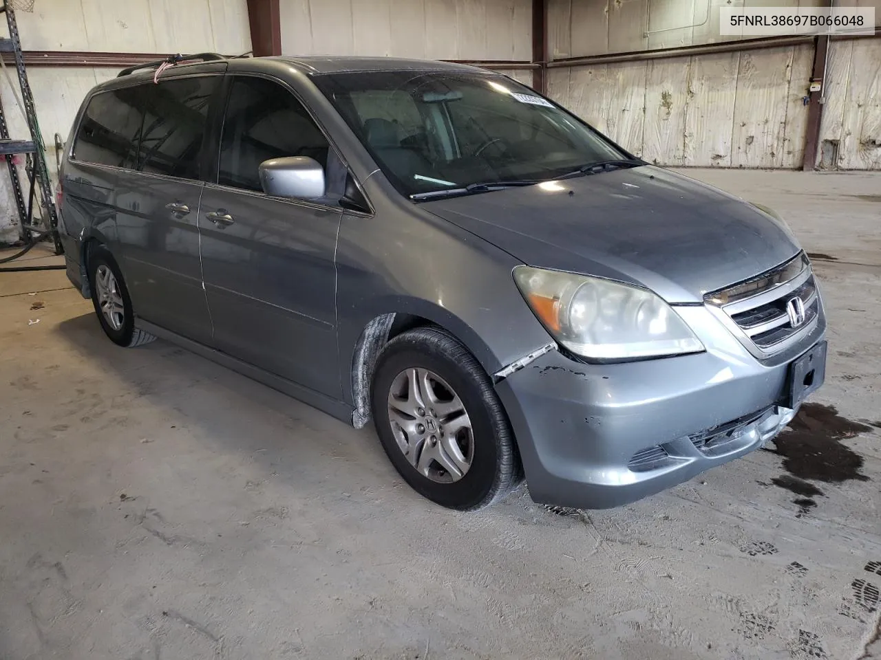 2007 Honda Odyssey Exl VIN: 5FNRL38697B066048 Lot: 72220704