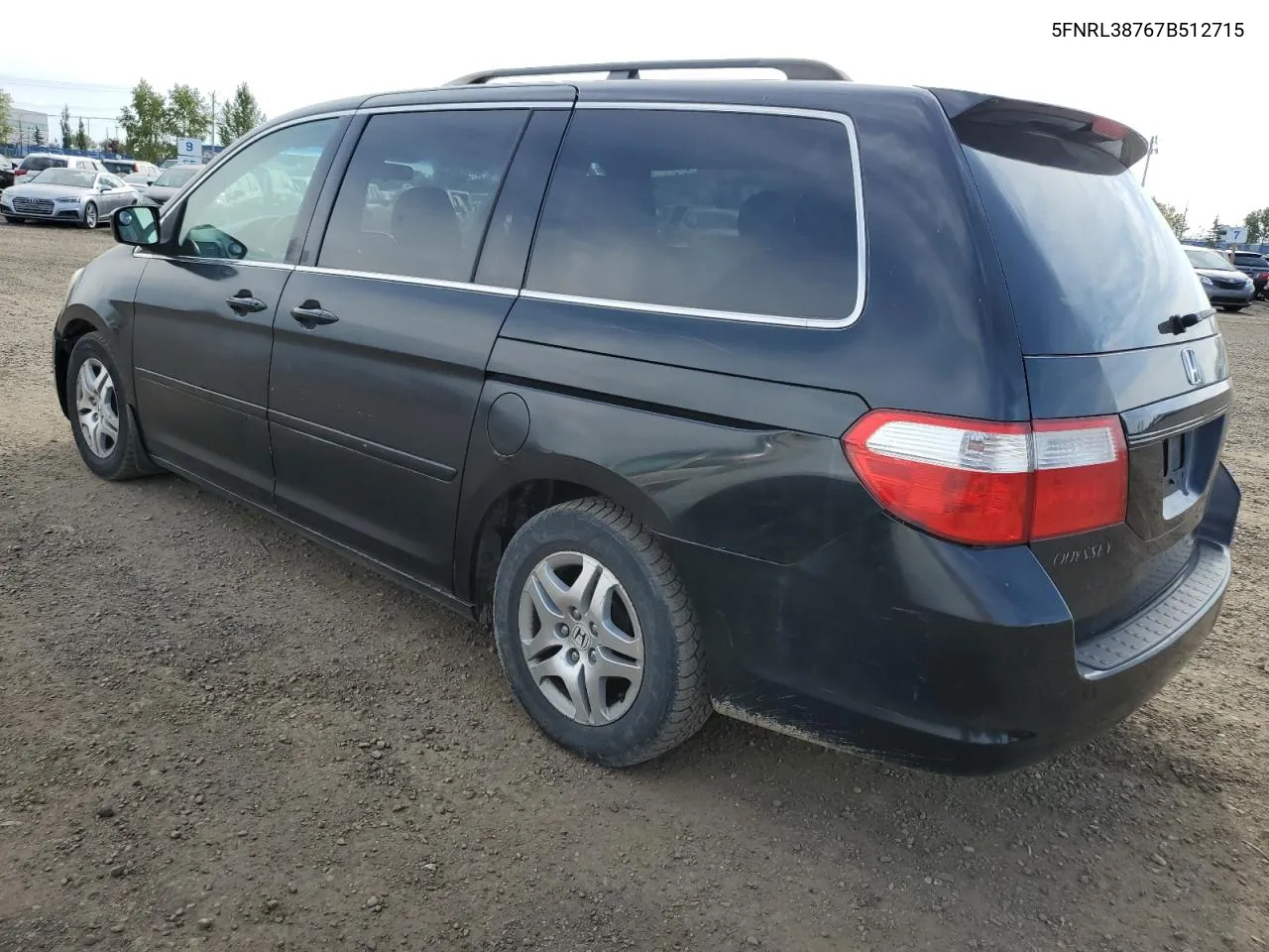 2007 Honda Odyssey Exl VIN: 5FNRL38767B512715 Lot: 72252924