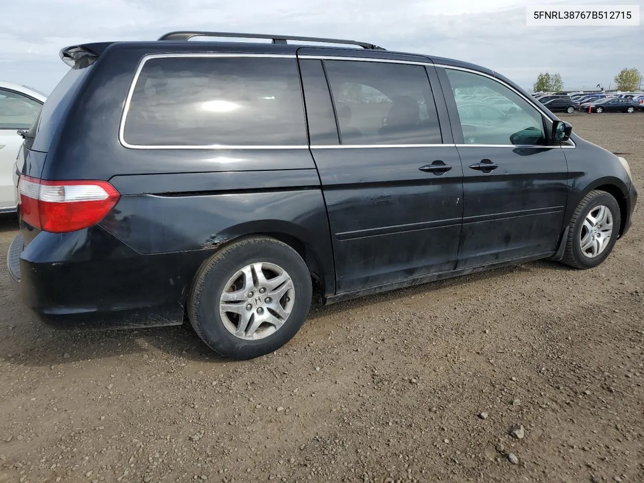 5FNRL38767B512715 2007 Honda Odyssey Exl