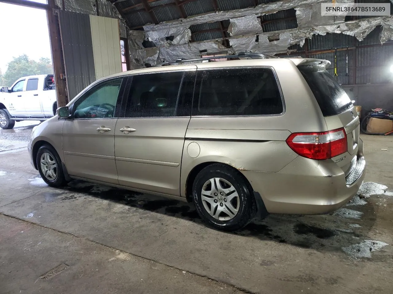 5FNRL38647B513689 2007 Honda Odyssey Exl