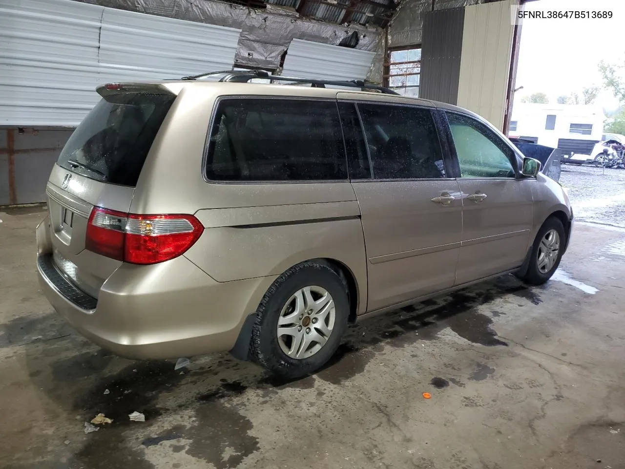 5FNRL38647B513689 2007 Honda Odyssey Exl