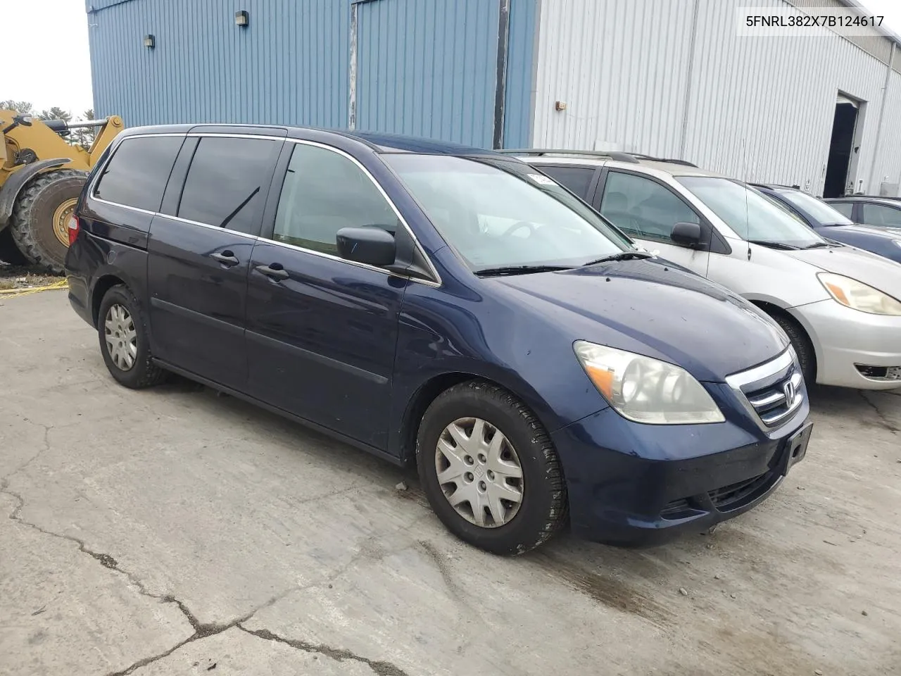 2007 Honda Odyssey Lx VIN: 5FNRL382X7B124617 Lot: 73140644