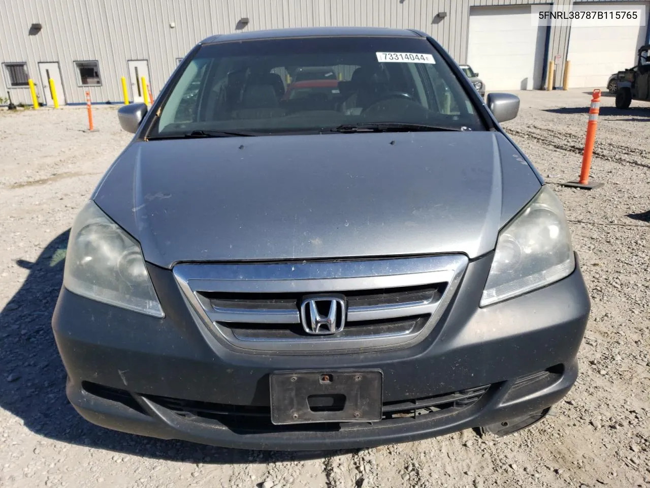 5FNRL38787B115765 2007 Honda Odyssey Exl